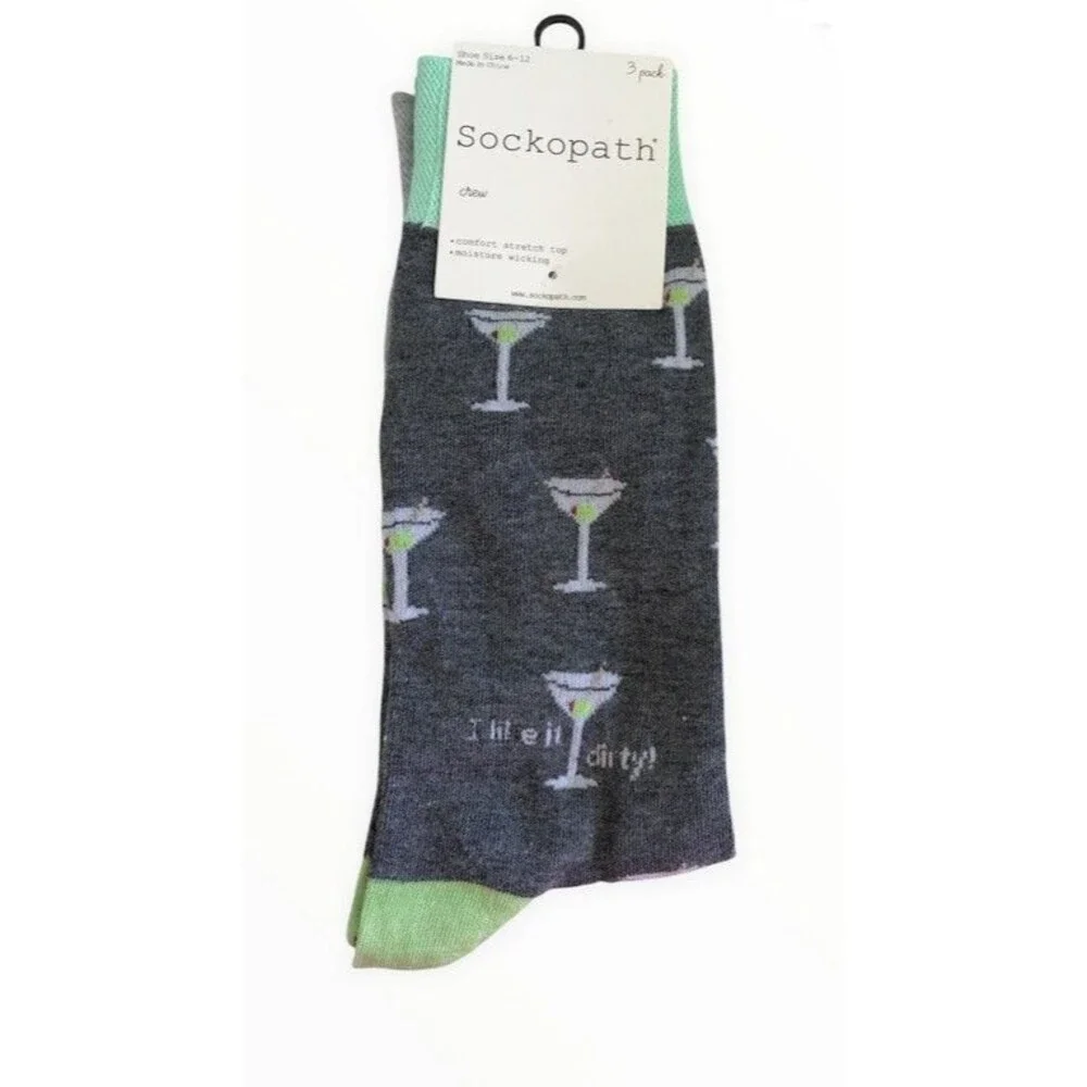 SockOPath martini striped